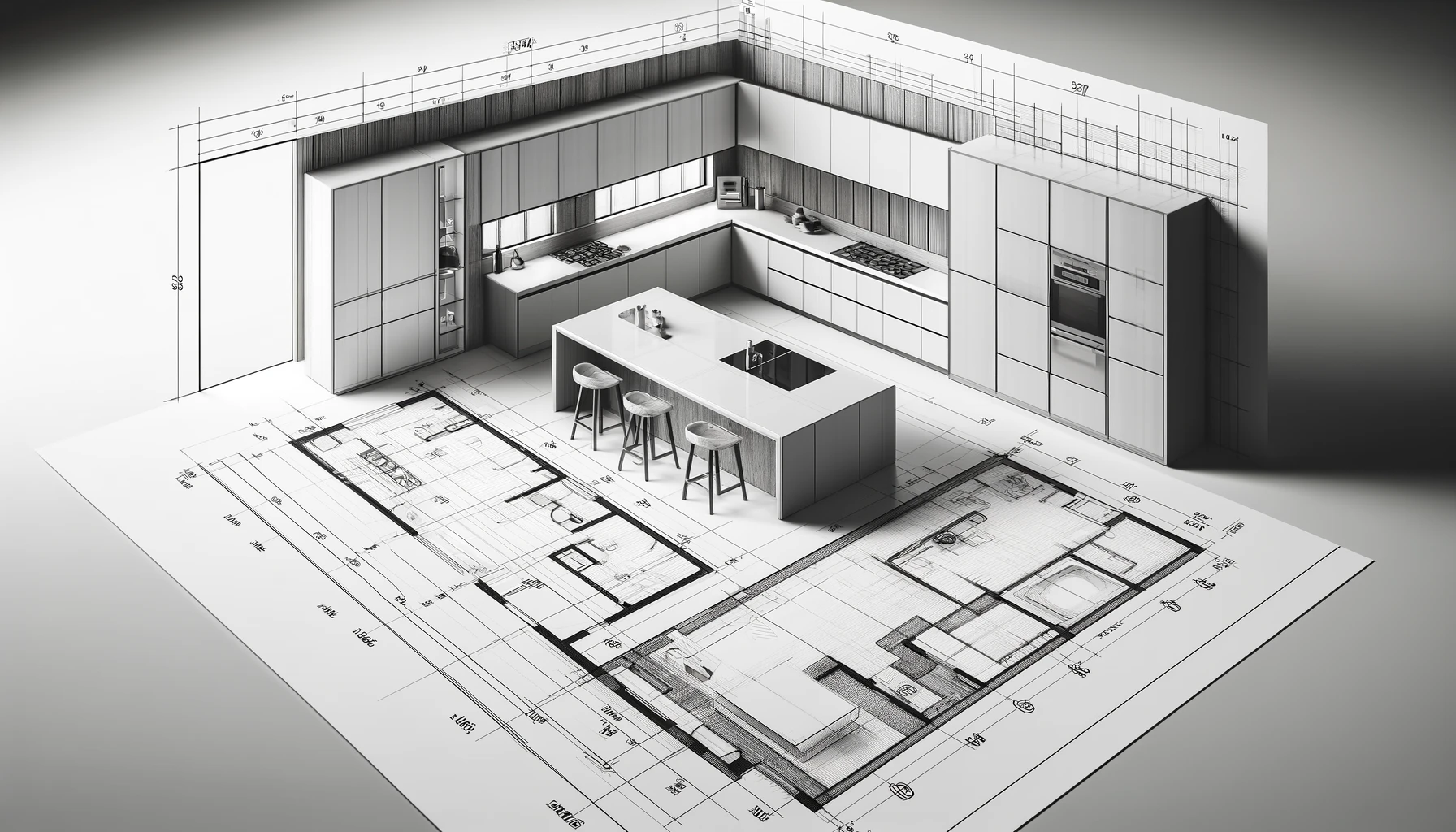 Design Development - inplace studio - Luxury Kitchen cabinetry Collaborate with our expert kitchen planners