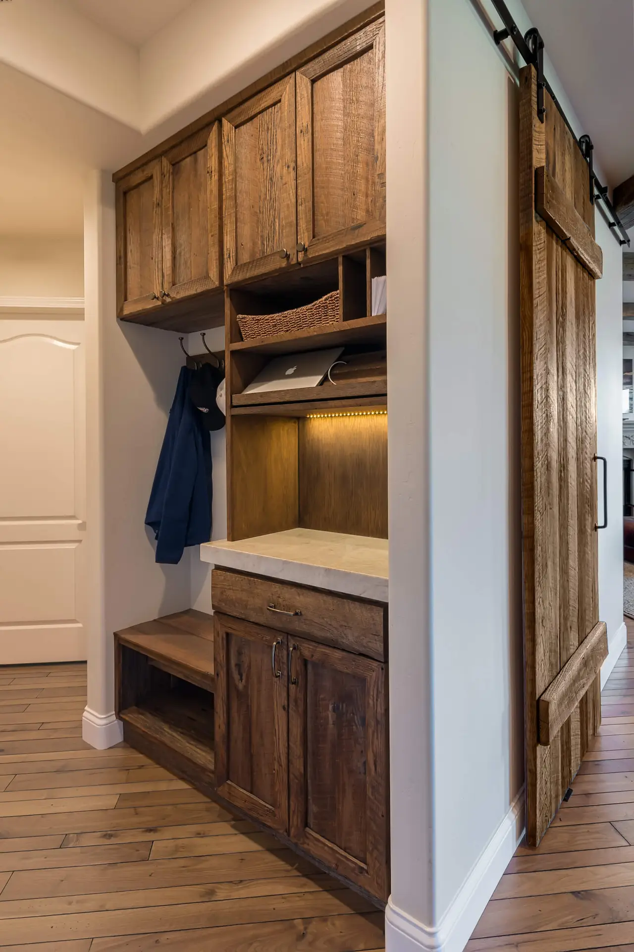 Carmel Valley Traditional &mdash; custom cabinetry detail