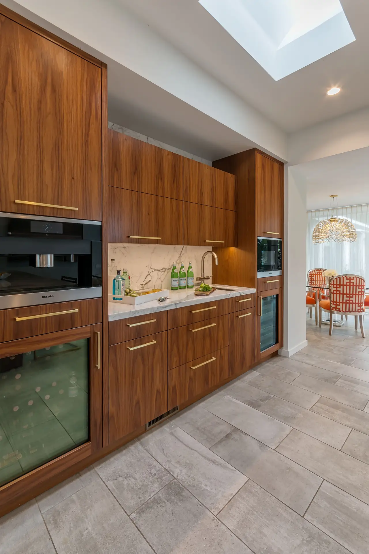 Modern kitchen with