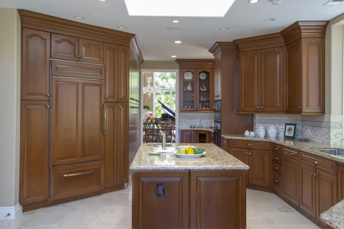 Traditional Rancho Santa Fe Custom Remodel &mdash; custom cabinetry detail