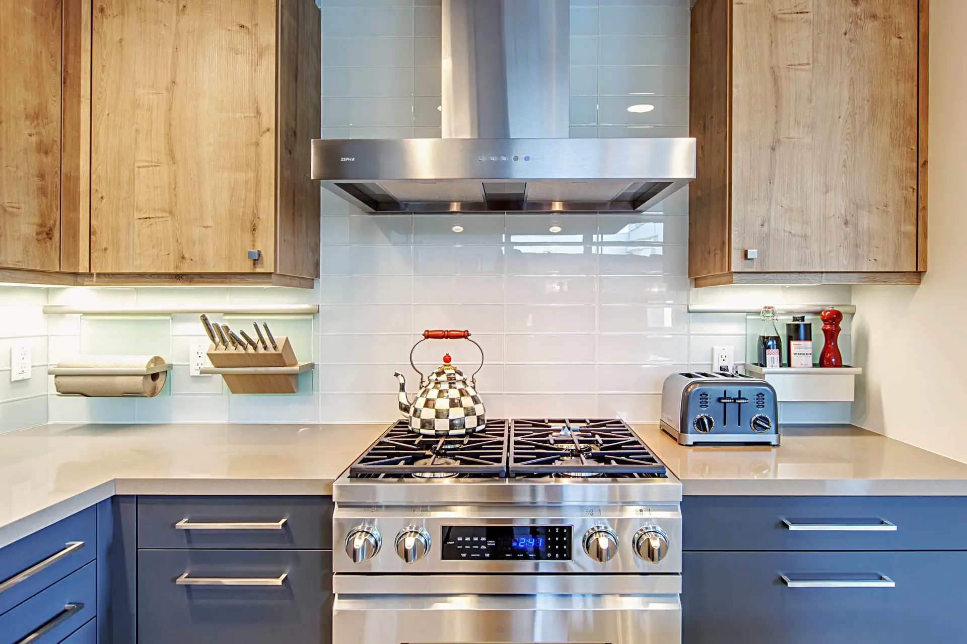 Urban Downtown Custom Residential Remodel &mdash; custom cabinetry detail