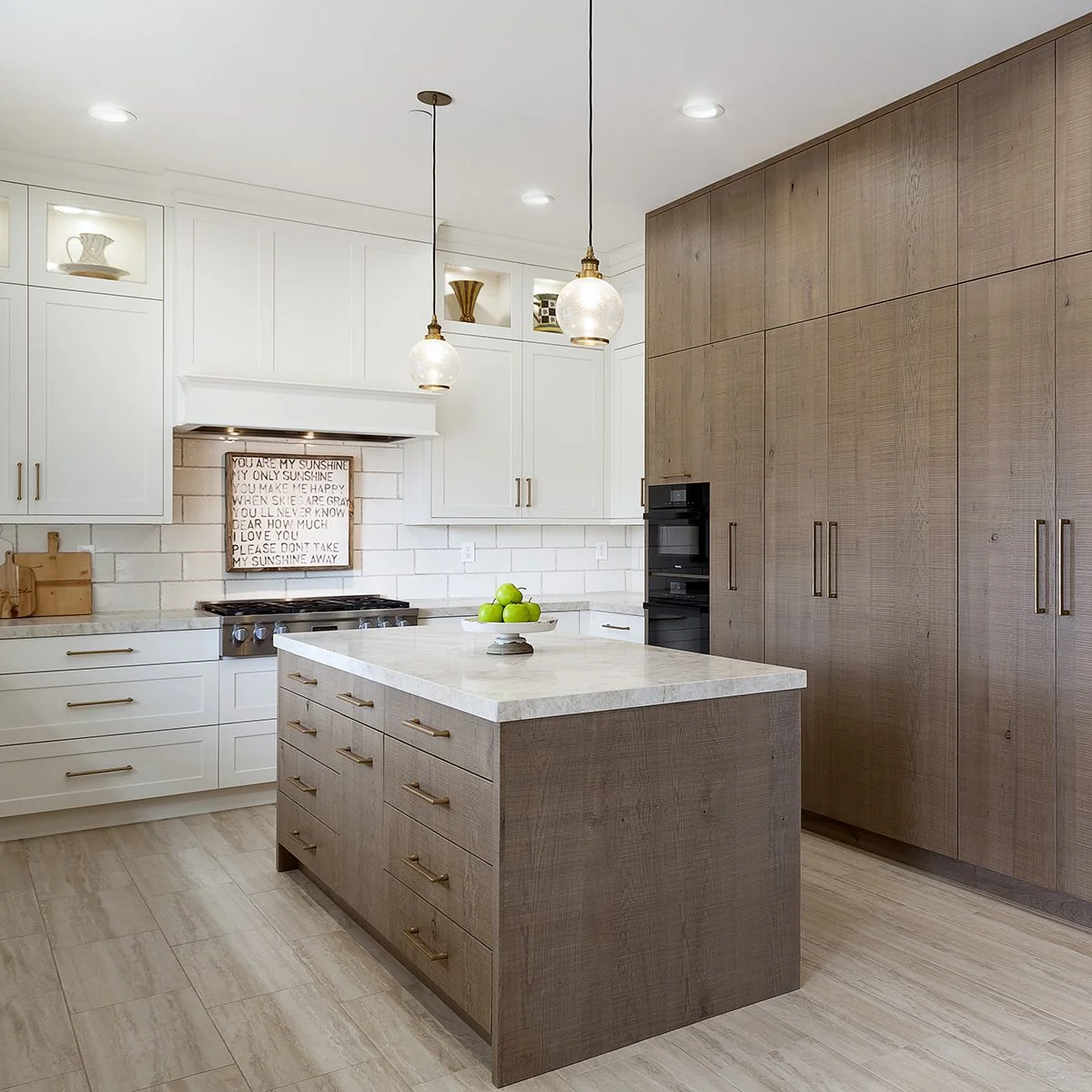 Custom Kitchen Carlsbad &mdash; cabinet detail left view