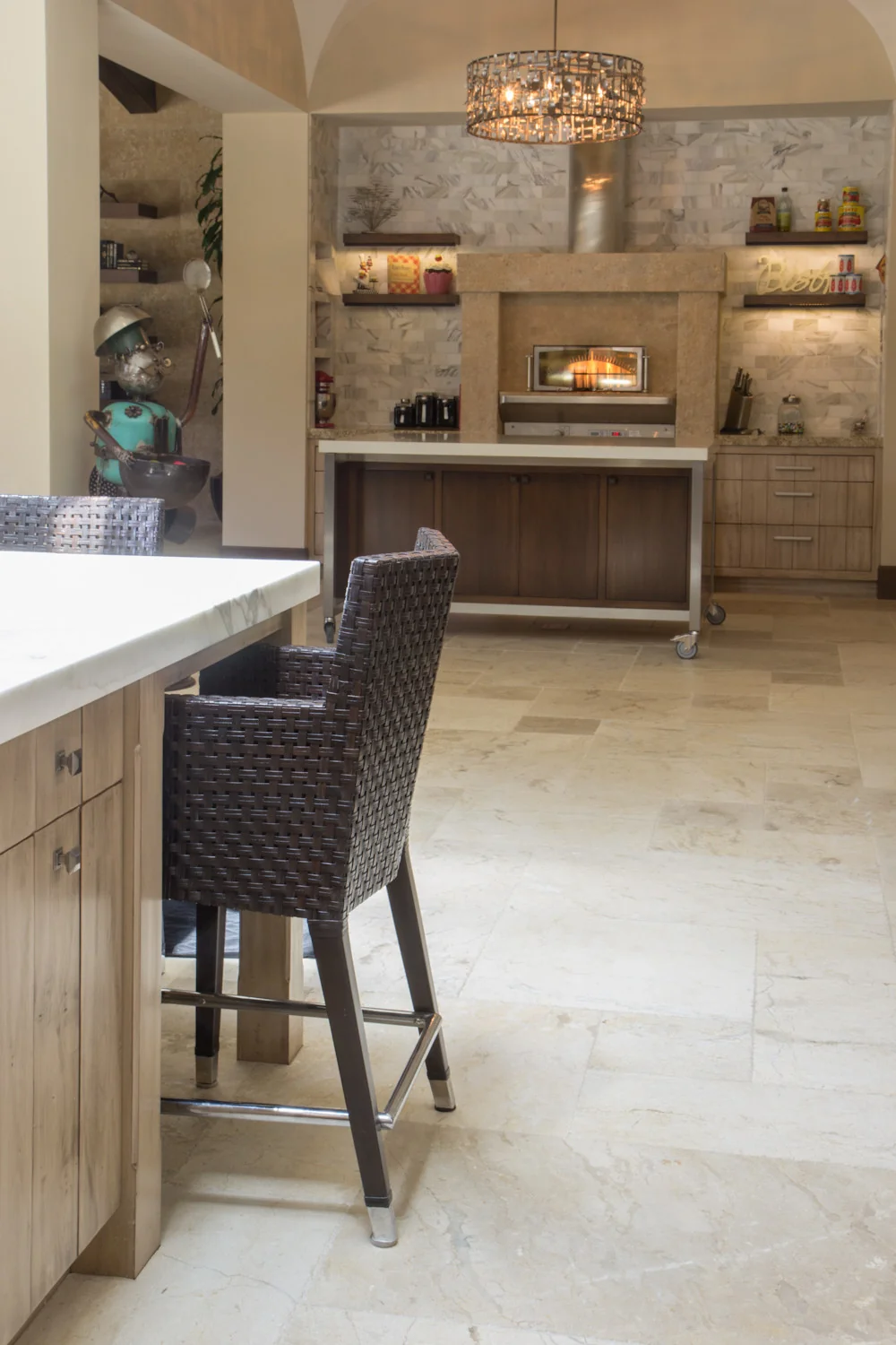 Contemporary Mediterranean Del Mar Custom Residential Remodel by Inplace Studio